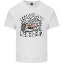 A Bored Accountant Kids T-Shirt Childrens White