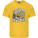 A Bored Accountant Kids T-Shirt Childrens Yellow