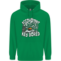 A Bored Accountant Mens 80% Cotton Hoodie Irish Green
