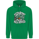 A Bored Accountant Mens 80% Cotton Hoodie Irish Green