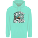 A Bored Accountant Mens 80% Cotton Hoodie Peppermint