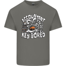 A Bored Accountant Mens Cotton T-Shirt Tee Top Charcoal
