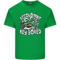 A Bored Accountant Mens Cotton T-Shirt Tee Top Irish Green