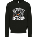 A Bored Accountant Mens Sweatshirt Jumper Black