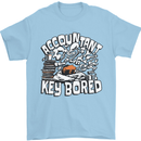 A Bored Accountant Mens T-Shirt Cotton Gildan Light Blue