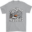 A Bored Accountant Mens T-Shirt Cotton Gildan Sports Grey