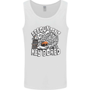 A Bored Accountant Mens Vest Tank Top White