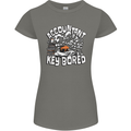 A Bored Accountant Womens Petite Cut T-Shirt Charcoal