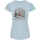A Bored Accountant Womens Petite Cut T-Shirt Light Blue