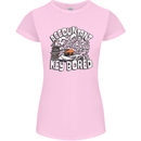 A Bored Accountant Womens Petite Cut T-Shirt Light Pink