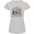 A Bored Accountant Womens Petite Cut T-Shirt Sports Grey