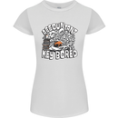 A Bored Accountant Womens Petite Cut T-Shirt White