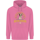 A Boston Terrier Dog Childrens Kids Hoodie Azalea