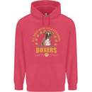 A Boxer Dog Childrens Kids Hoodie Heliconia