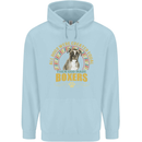 A Boxer Dog Childrens Kids Hoodie Light Blue