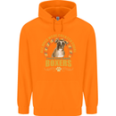 A Boxer Dog Childrens Kids Hoodie Orange