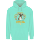 A Boxer Dog Childrens Kids Hoodie Peppermint