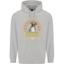 A Boxer Dog Childrens Kids Hoodie Sports Grey