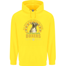 A Boxer Dog Childrens Kids Hoodie Yellow