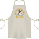 A Boxer Dog Cotton Apron 100% Organic Natural