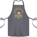 A Boxer Dog Cotton Apron 100% Organic Steel