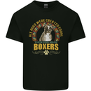 A Boxer Dog Kids T-Shirt Childrens Black