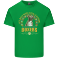 A Boxer Dog Kids T-Shirt Childrens Irish Green