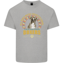 A Boxer Dog Kids T-Shirt Childrens Sports Grey