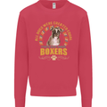 A Boxer Dog Mens Sweatshirt Jumper Heliconia