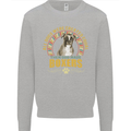 A Boxer Dog Mens Sweatshirt Jumper Sports Grey