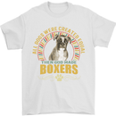A Boxer Dog Mens T-Shirt 100% Cotton White