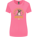 A Boxer Dog Womens Wider Cut T-Shirt Azalea