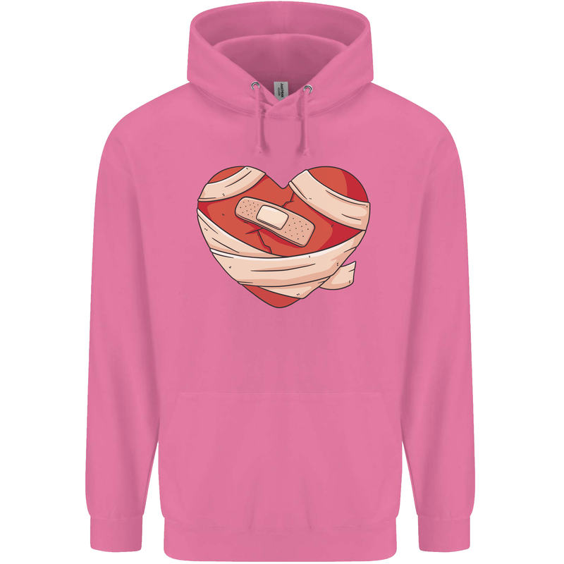 A Broken Heart Anti Valentines Day Single Childrens Kids Hoodie Azalea