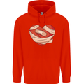 A Broken Heart Anti Valentines Day Single Childrens Kids Hoodie Bright Red