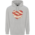 A Broken Heart Anti Valentines Day Single Childrens Kids Hoodie Sports Grey