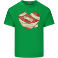 A Broken Heart Anti Valentines Day Single Kids T-Shirt Childrens Irish Green