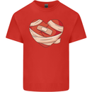 A Broken Heart Anti Valentines Day Single Kids T-Shirt Childrens Red