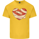 A Broken Heart Anti Valentines Day Single Kids T-Shirt Childrens Yellow