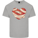 A Broken Heart Anti Valentines Day Single Mens Cotton T-Shirt Tee Top Sports Grey