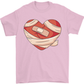 A Broken Heart Anti Valentines Day Single Mens T-Shirt 100% Cotton Light Pink