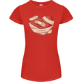 A Broken Heart Anti Valentines Day Single Womens Petite Cut T-Shirt Red