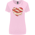 A Broken Heart Anti Valentines Day Single Womens Wider Cut T-Shirt Light Pink