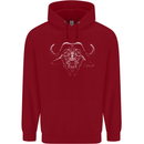A Buffalo Childrens Kids Hoodie Red