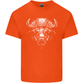 A Buffalo Head Kids T-Shirt Childrens Orange