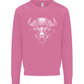 A Buffalo Head Mens Sweatshirt Jumper Azalea
