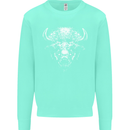 A Buffalo Head Mens Sweatshirt Jumper Peppermint