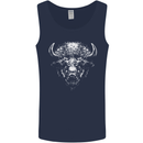 A Buffalo Head Mens Vest Tank Top Navy Blue