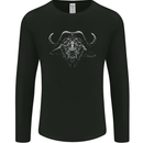 A Buffalo Mens Long Sleeve T-Shirt Black