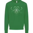 A Buffalo Mens Sweatshirt Jumper Irish Green