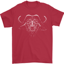 A Buffalo Mens T-Shirt 100% Cotton Red